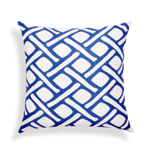 Abstract Blue Cushion Cover