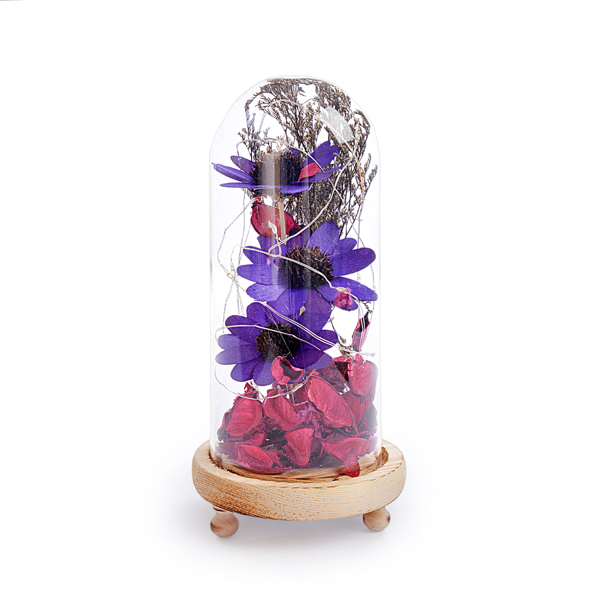 Decorative Flower Design Lightning Pot Poori