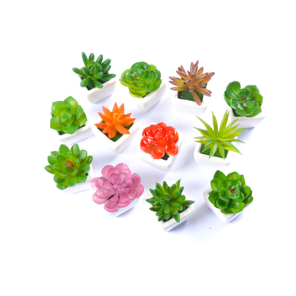 Small Ceramic Decorative Planter (set of 2)