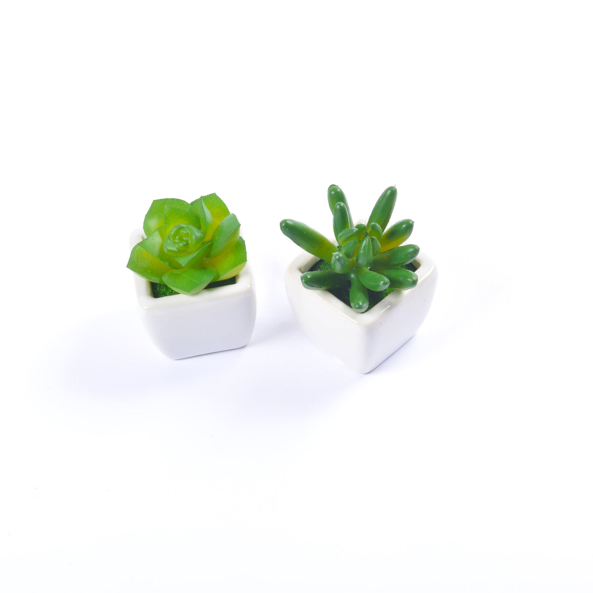Small Ceramic Decorative Planter (set of 2)