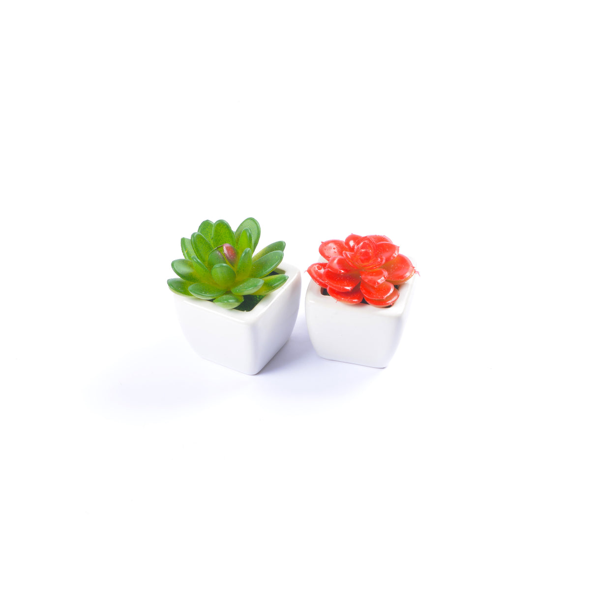 Small Ceramic Decorative Planter (set of 2)