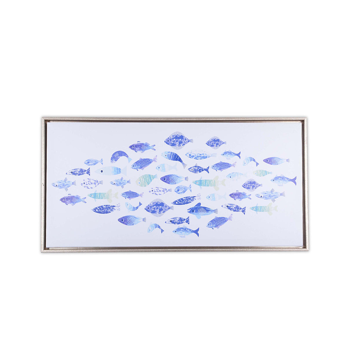 Dense Shoal of Flag Fish Decorative Wall Frame