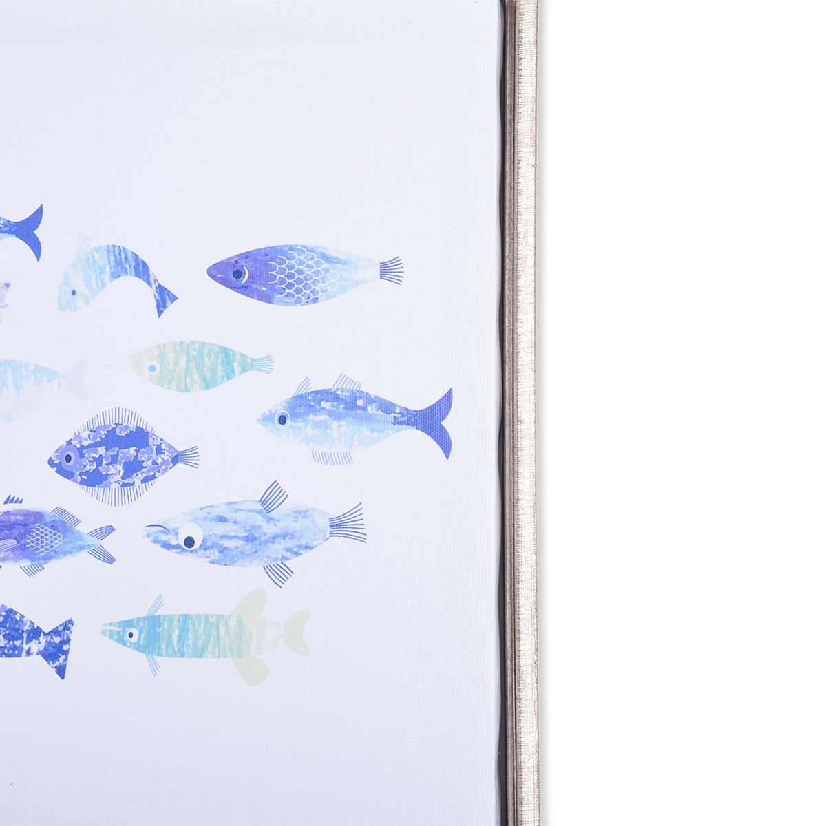Dense Shoal of Flag Fish Decorative Wall Frame