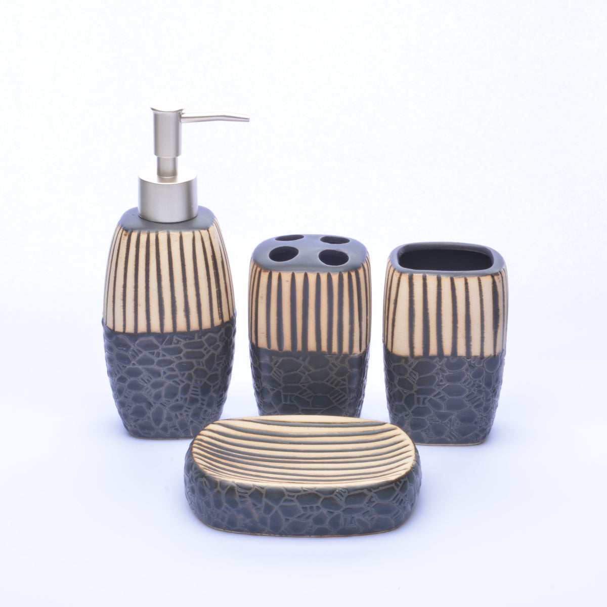 Marble Design Bathroom Set