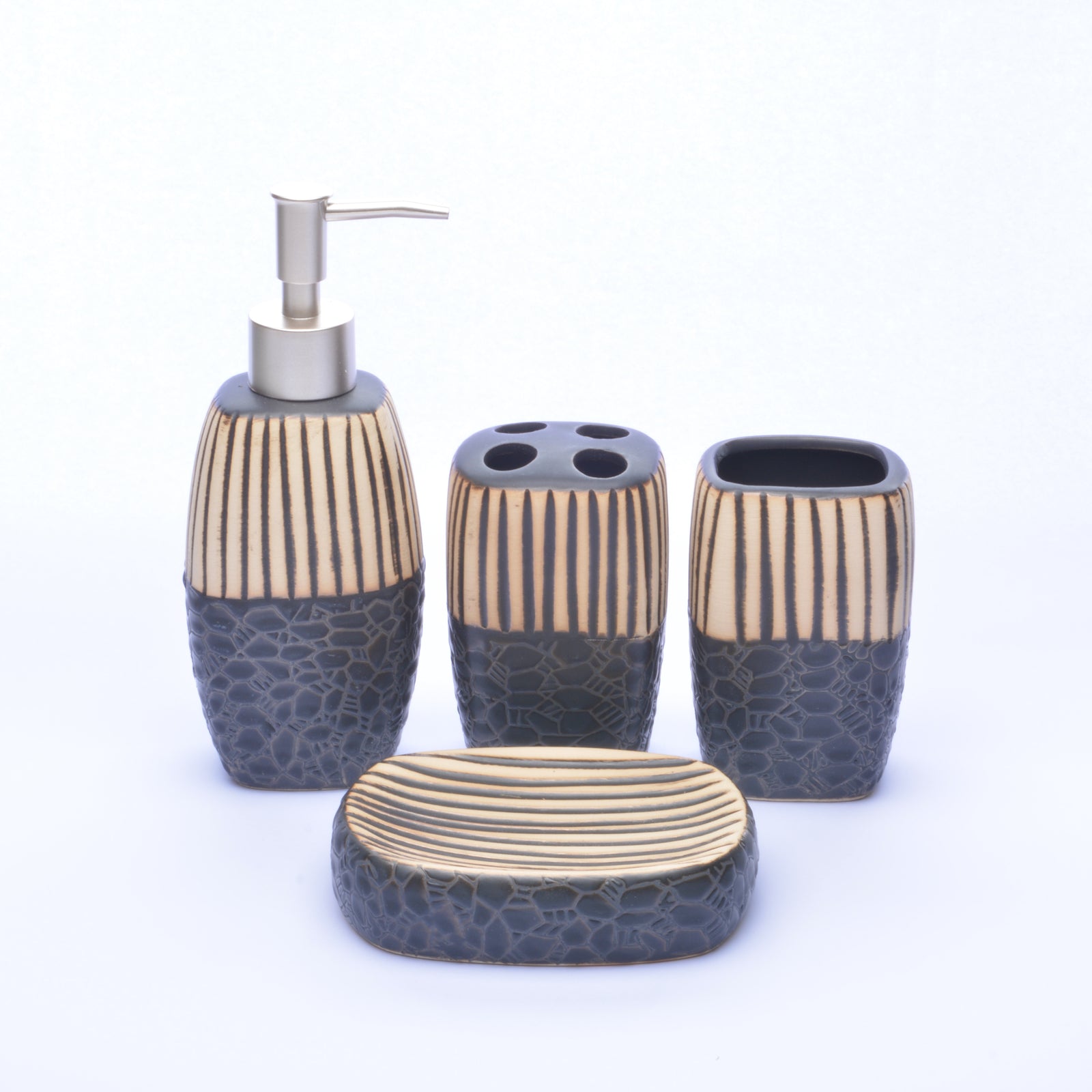 Marble Design Bathroom Set