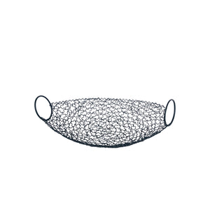 Oval Steel Fruit Basket (Set of 3)