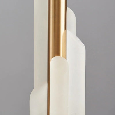 SAFAVIEH Cora Alabaster Marble/ Brass Table Lamp