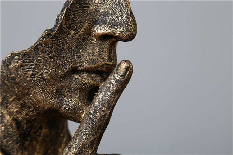 Artalife Modern face Sculpture (Copper)