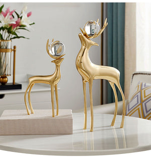 KHOI Brass Deer