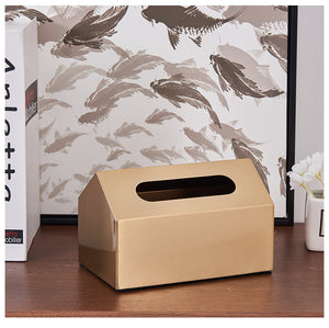 Modern Golden Tissue box
