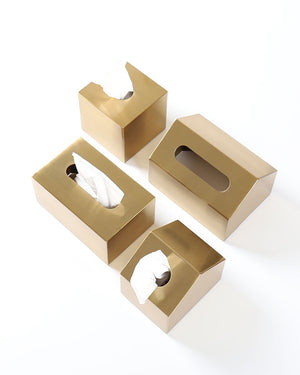 Modern Golden Tissue box