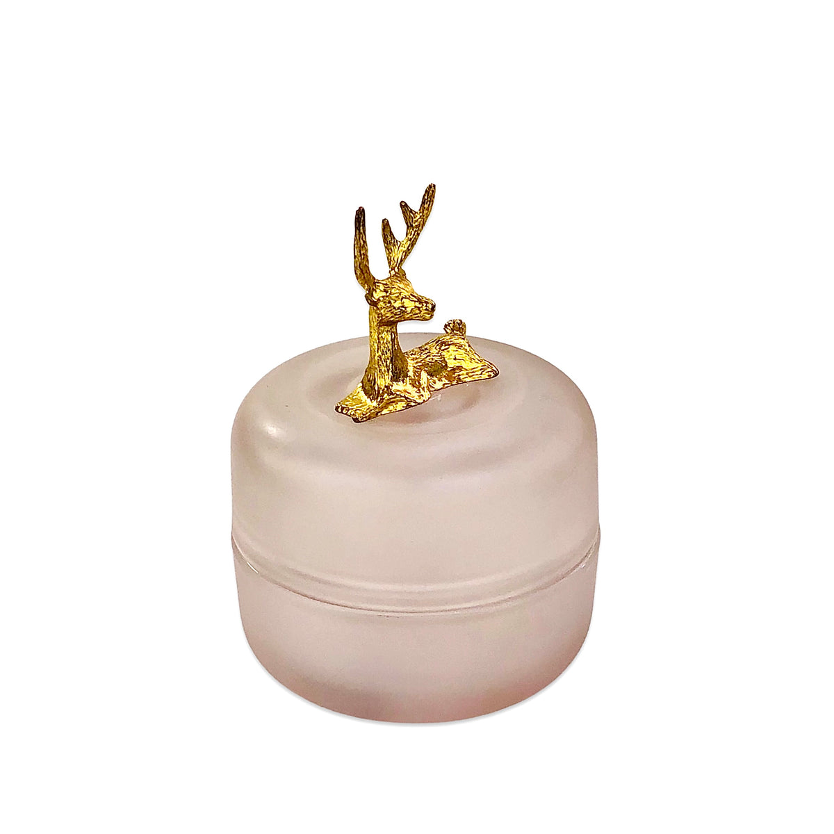 Deer Frosted Glass Candy