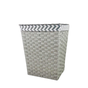 Laundry Basket with Fabric Lining Set
