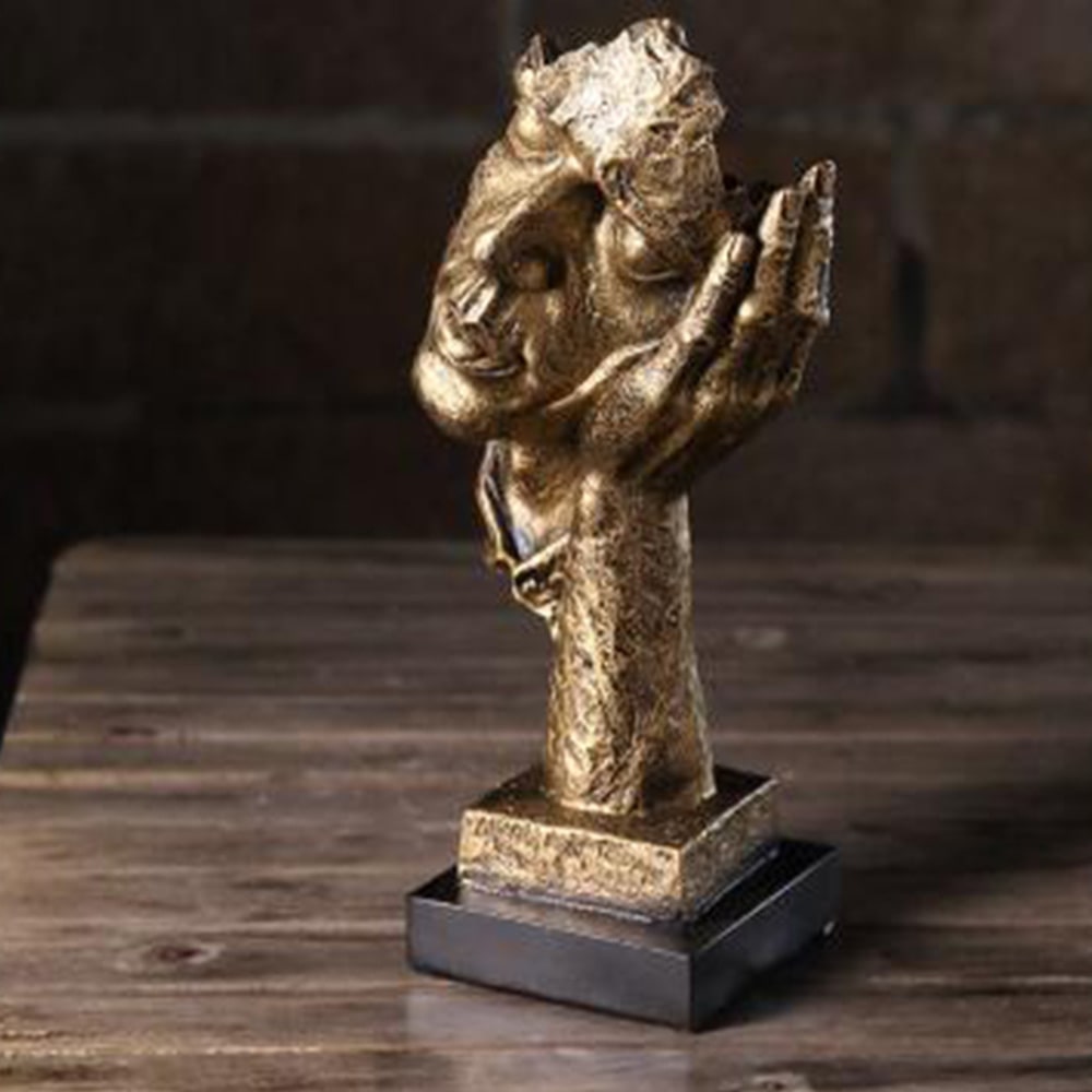 Artalife Modern face Sculpture (Copper)