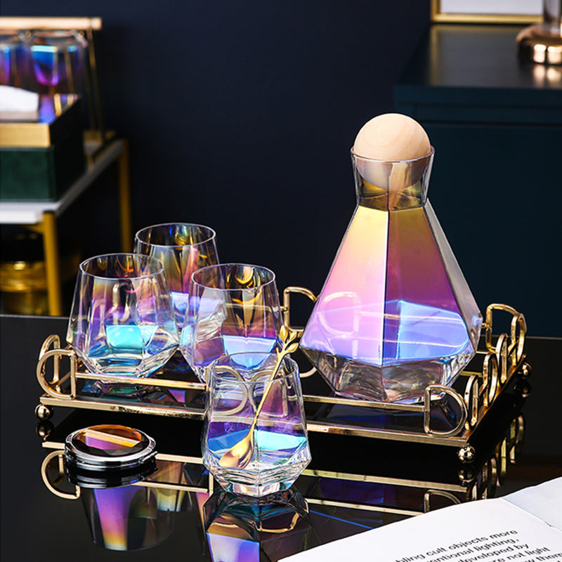 Nordic White Pearl Drinkware Set