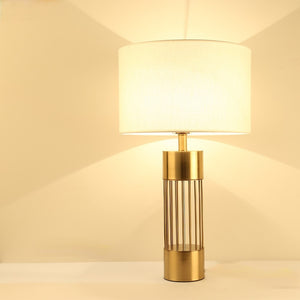 Brass Bars Table Lamp (Pair)