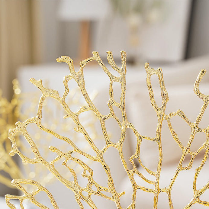 Coral with Crystal Base