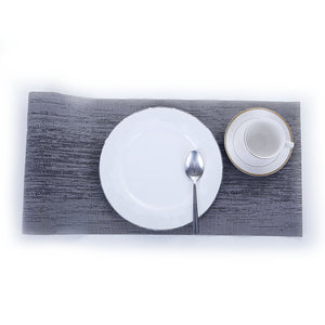 Irreguller Pattern Table Runner (Silver)