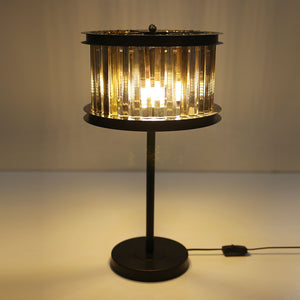 Matt Black Handeld Bars Table Lamps