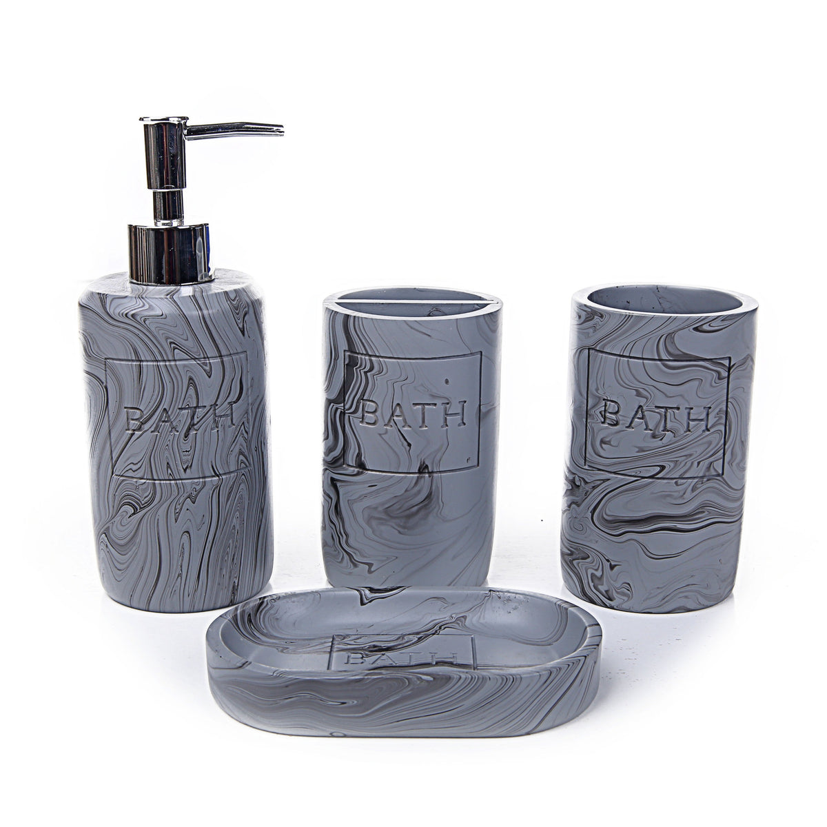 KELO Gray Bathroom Set