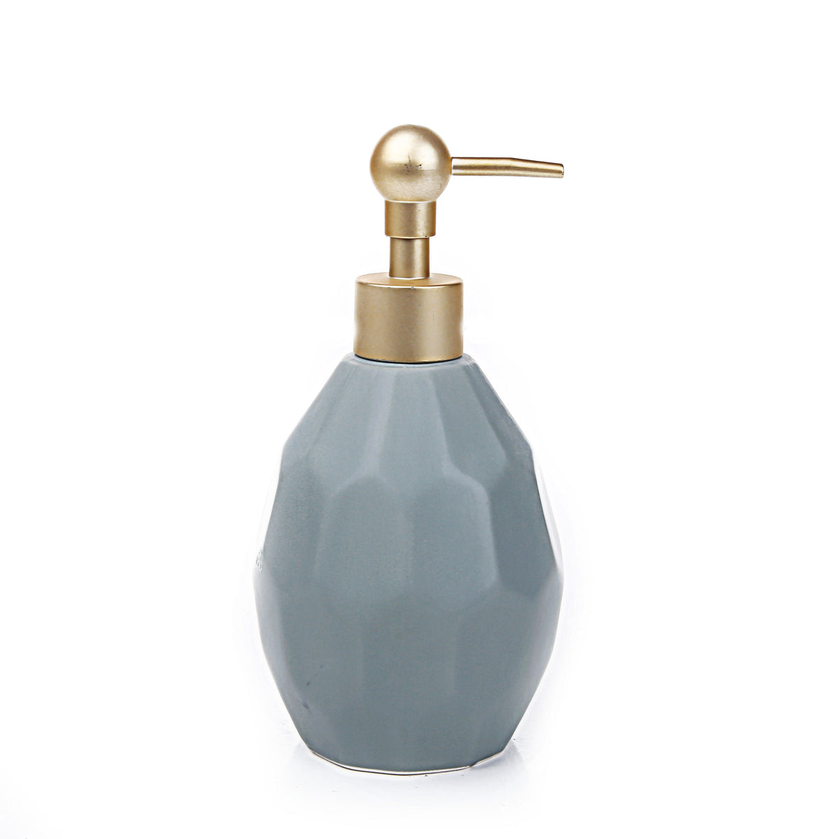 Faceted Matt Design Bathroom Set (Green)