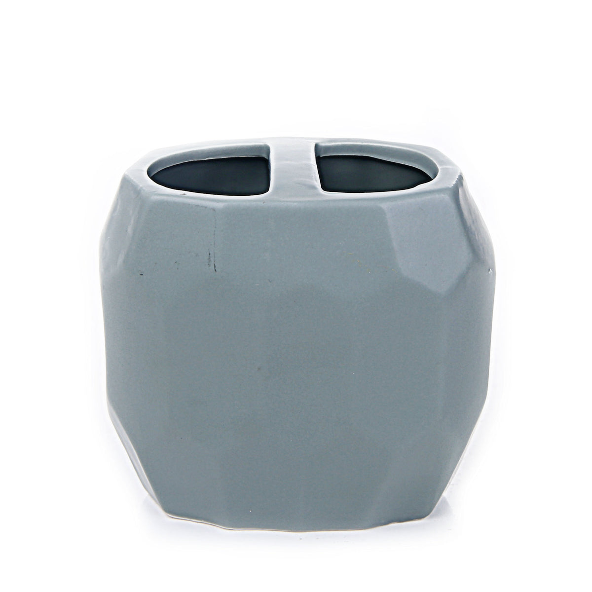 Faceted Matt Design Bathroom Set (Green)