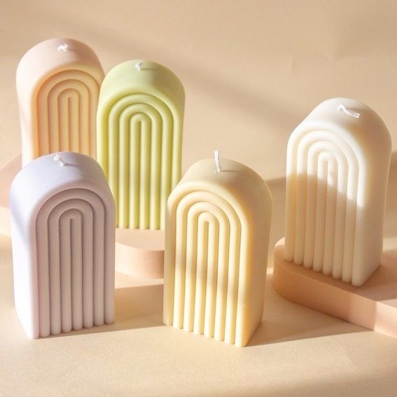 Rainbow Shape Candle