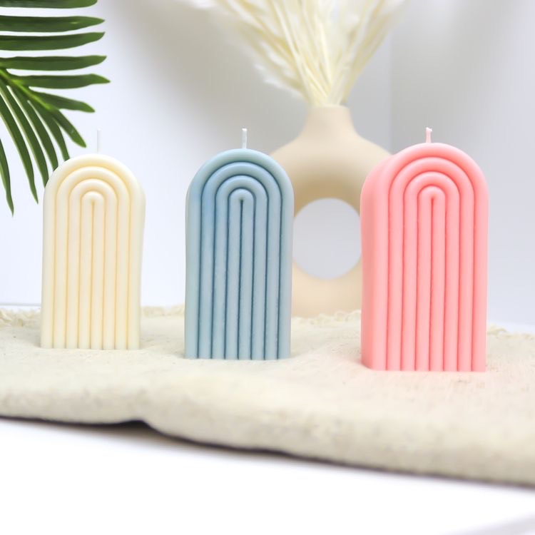 Rainbow Shape Candle