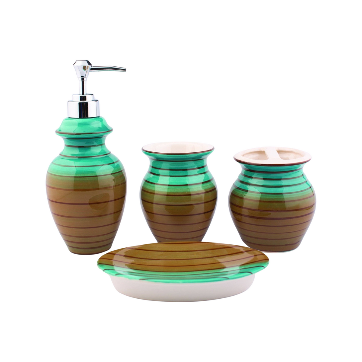 Abstract Design Bathroom Set