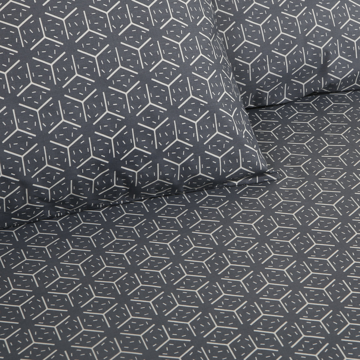 Tri Lines Satin BedSheet