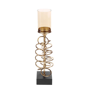 Rings Design Candle Holder