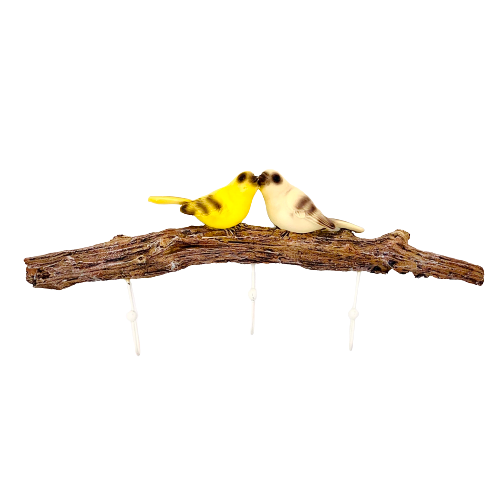 Decorative Sparrow Design Wall Key Holder