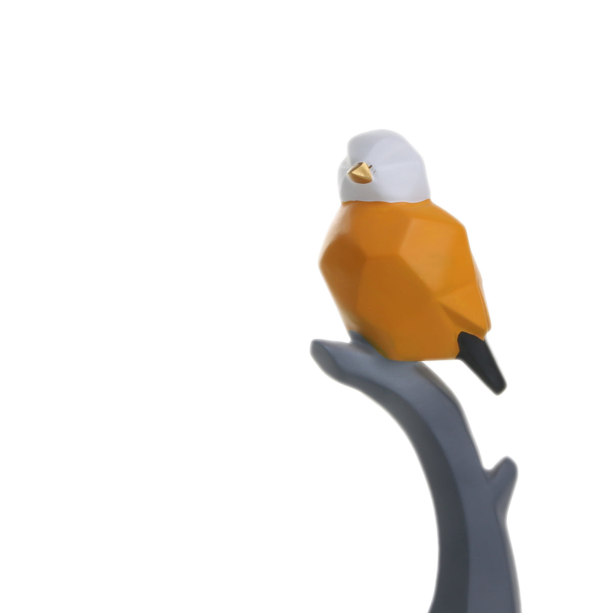 Colorful Abstract Sparrow Ornament