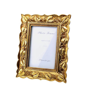 Leafe Golden Photo Frame
