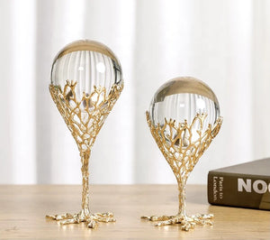 Tree Of Life Crystal Sphere Stand