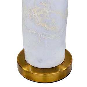 Roma Marble & Brass Table Lamp