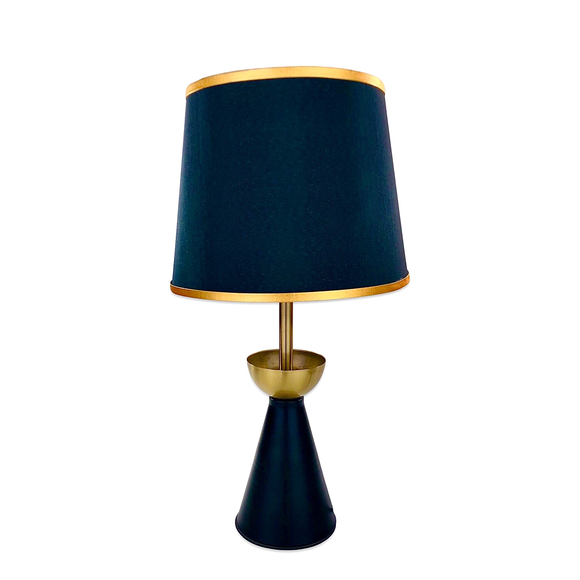 Black & Gold Texture Table Lamp