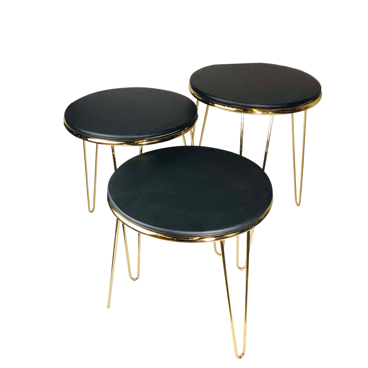 Black Nesting Coffee Table (Set of 3)