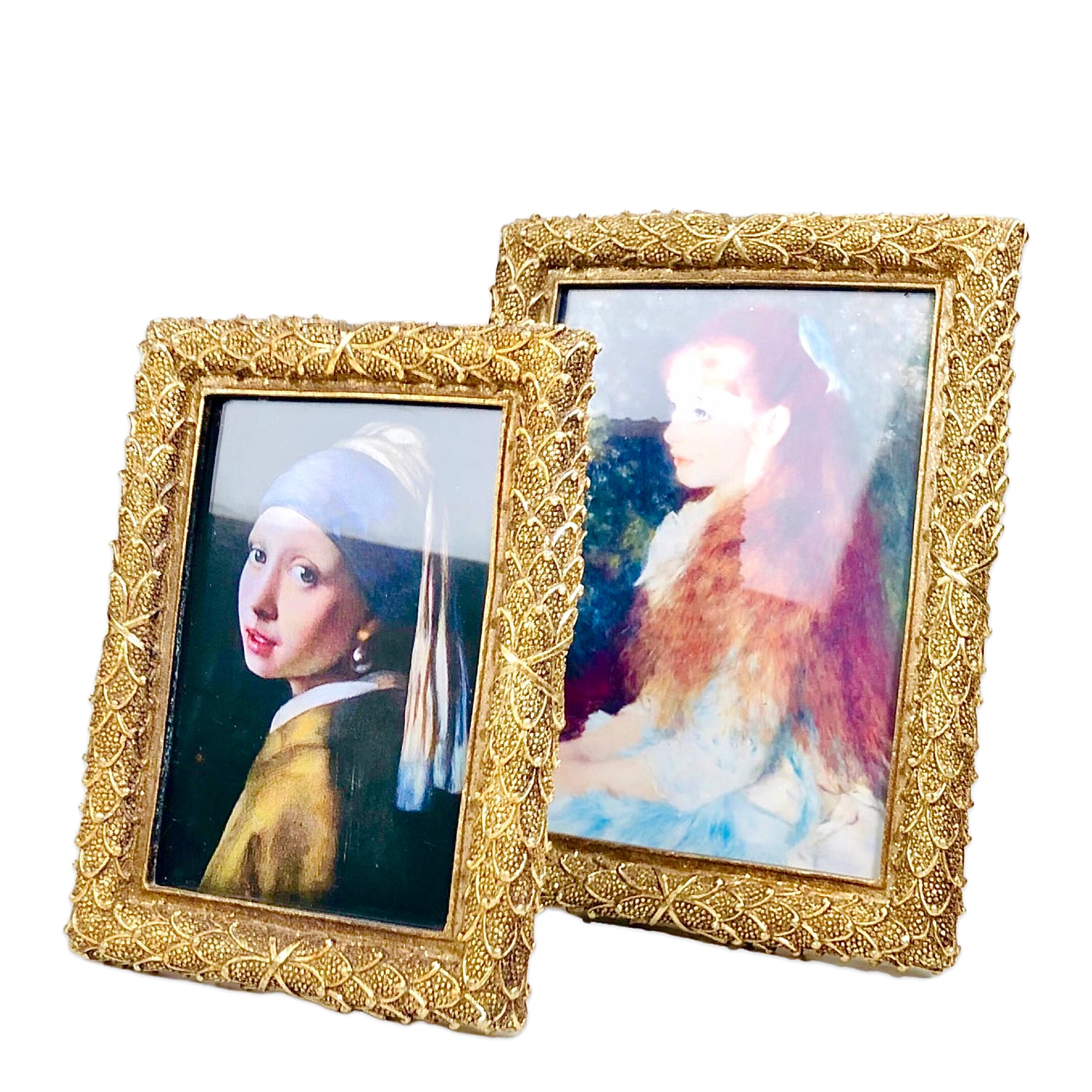 Traditionally Rough Gold Photo Frame