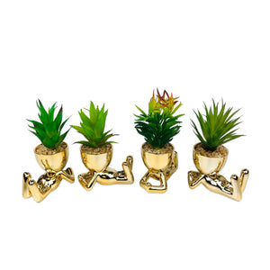 LAYING Pot Planter (Golden)