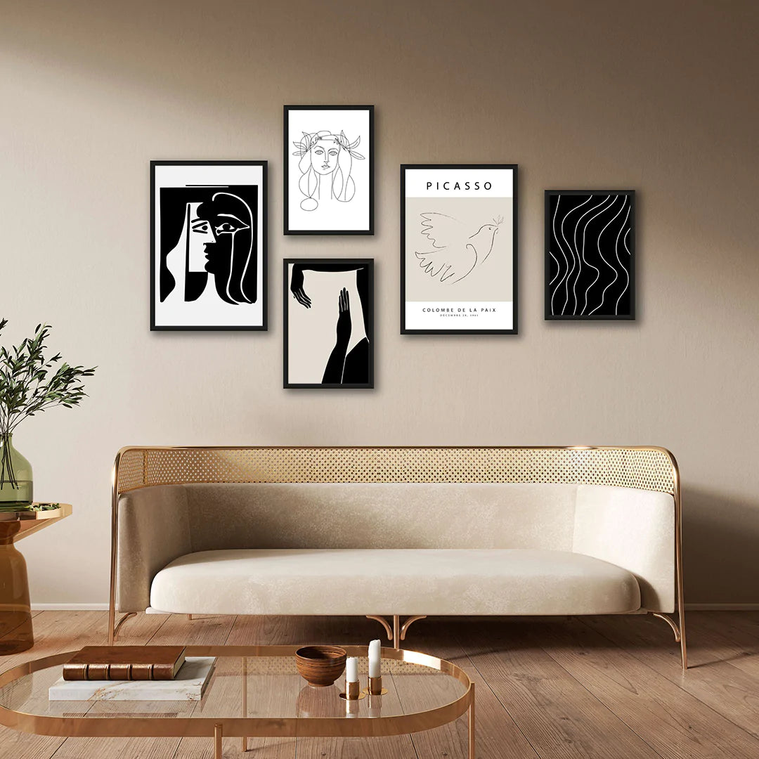 ABSTRACT REDEMPTION FRAMED WALL GALLERY SET
