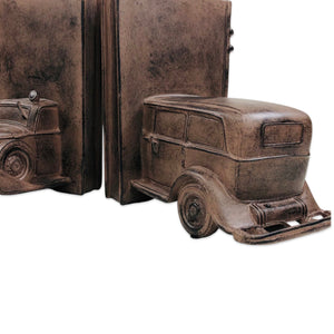Vintage Truck Bookends
