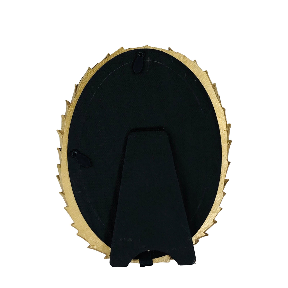 Oval Golden Photo Frame