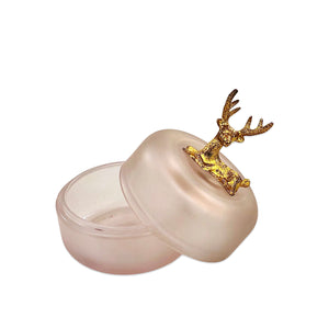 Deer Frosted Glass Candy