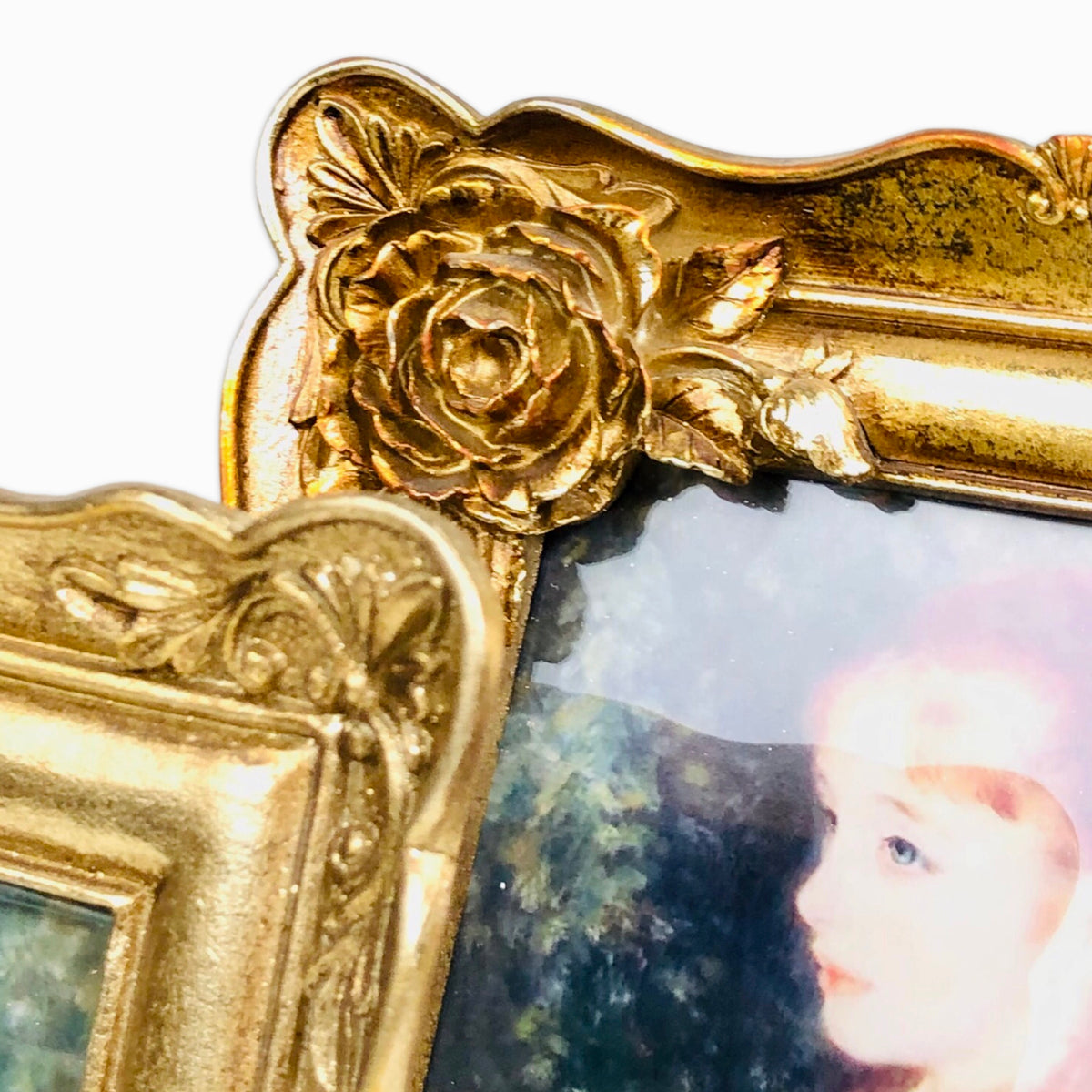 Royal Floral Gold Photo Frame