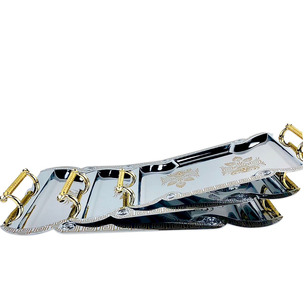 Silver Tray (Set Of 3)