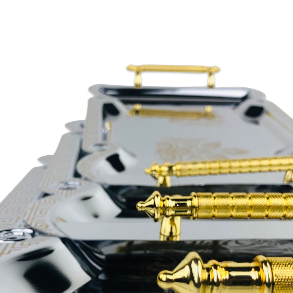 Silver Tray (Set Of 3)