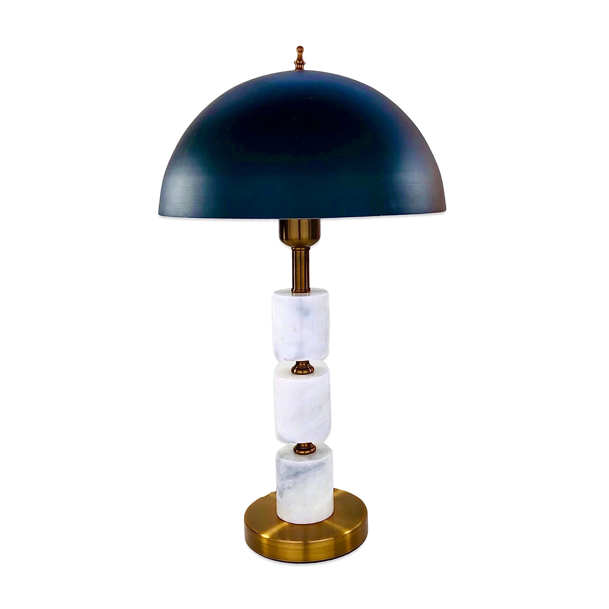 Vienna Marble & Brass Table Lamp
