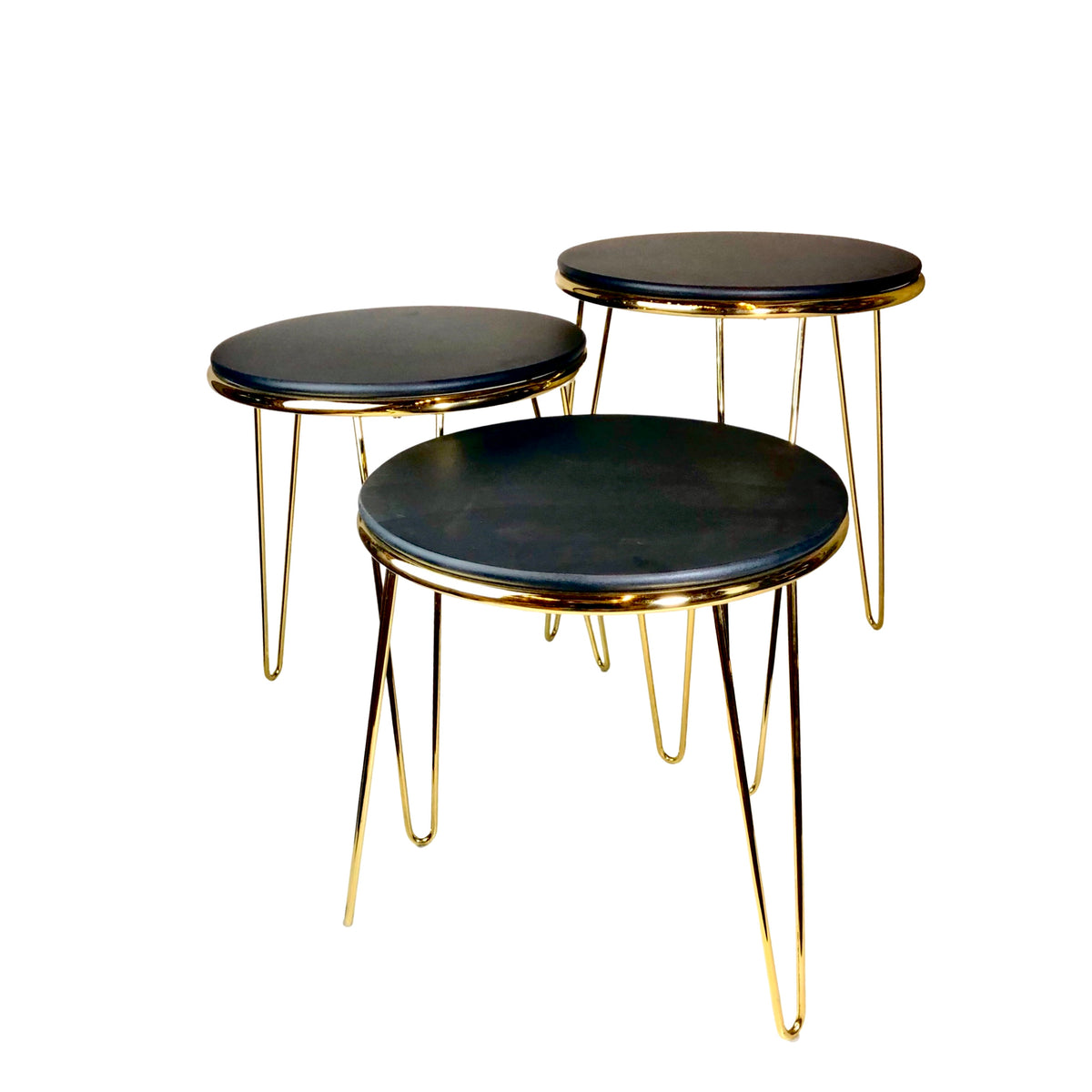 Black Nesting Coffee Table (Set of 3)