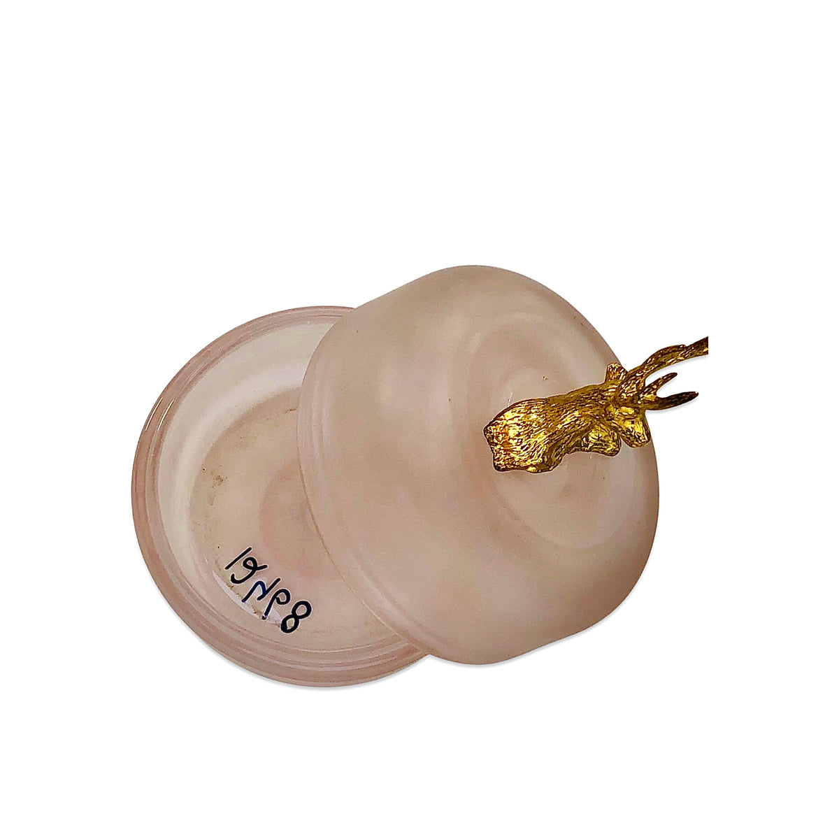 Deer Frosted Glass Candy